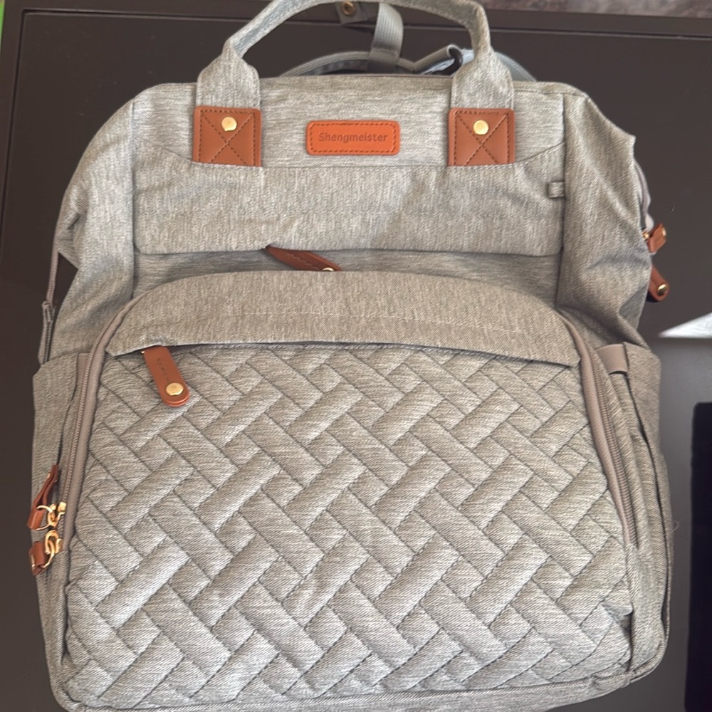 Shengmeister diaper bag